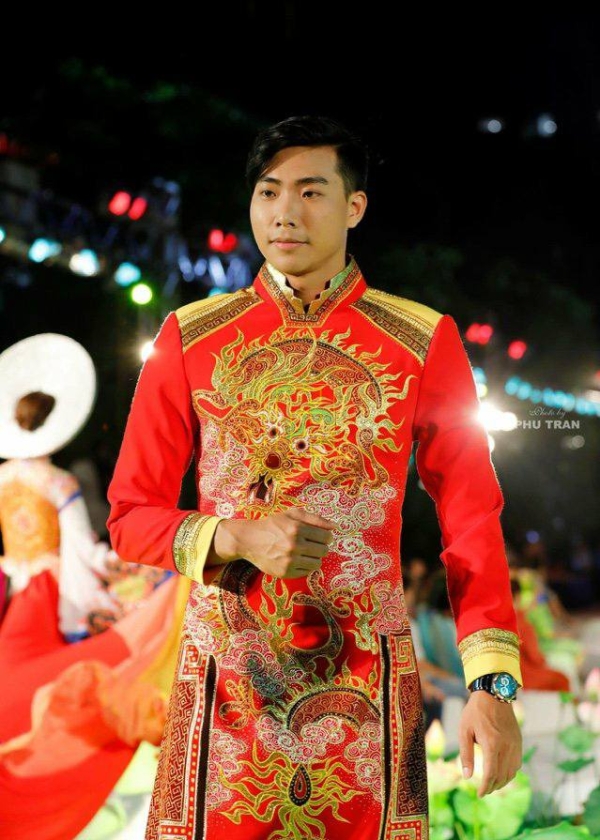 Áo Dài Nam M003