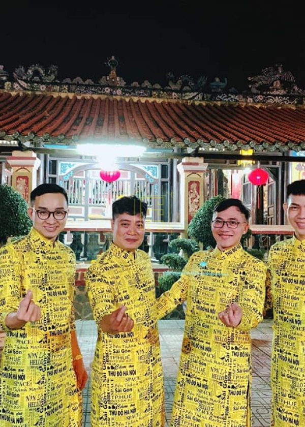 Áo Dài Nam M008