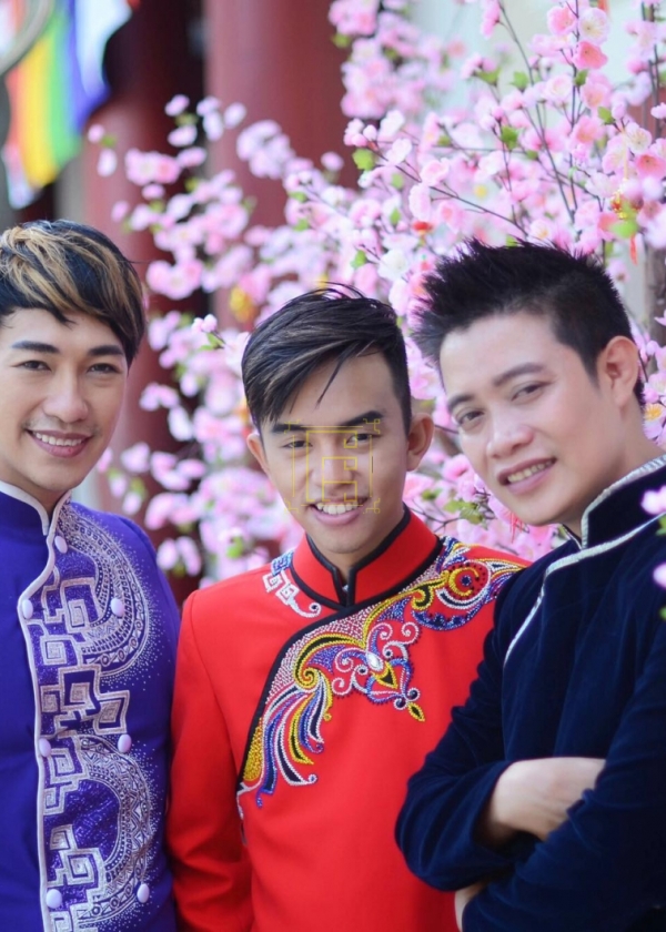Áo Dài Nam M007