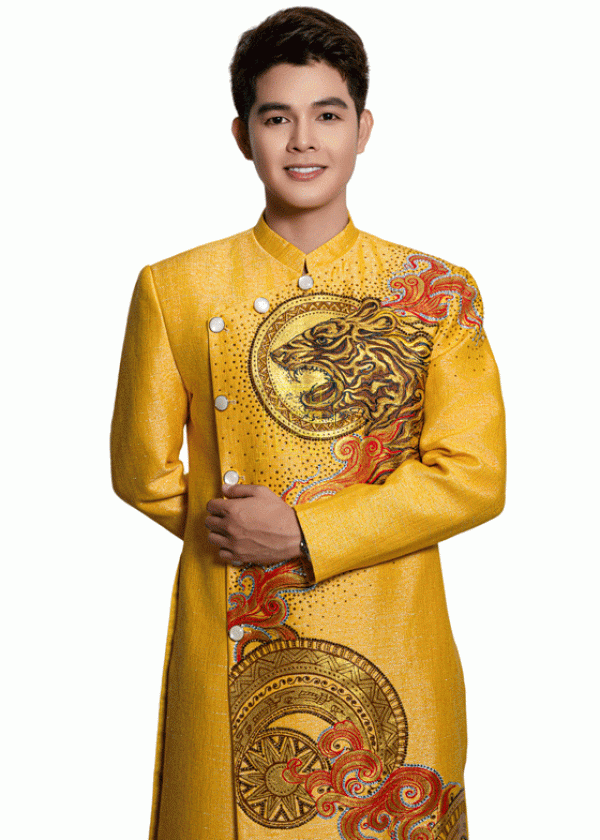 ÁO DÀI NAM M021