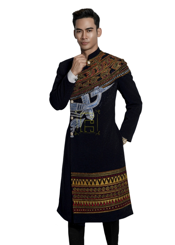 ÁO DÀI NAM M025