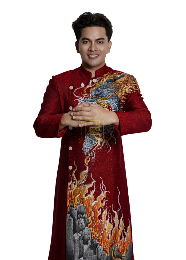 ÁO DÀI NAM M026