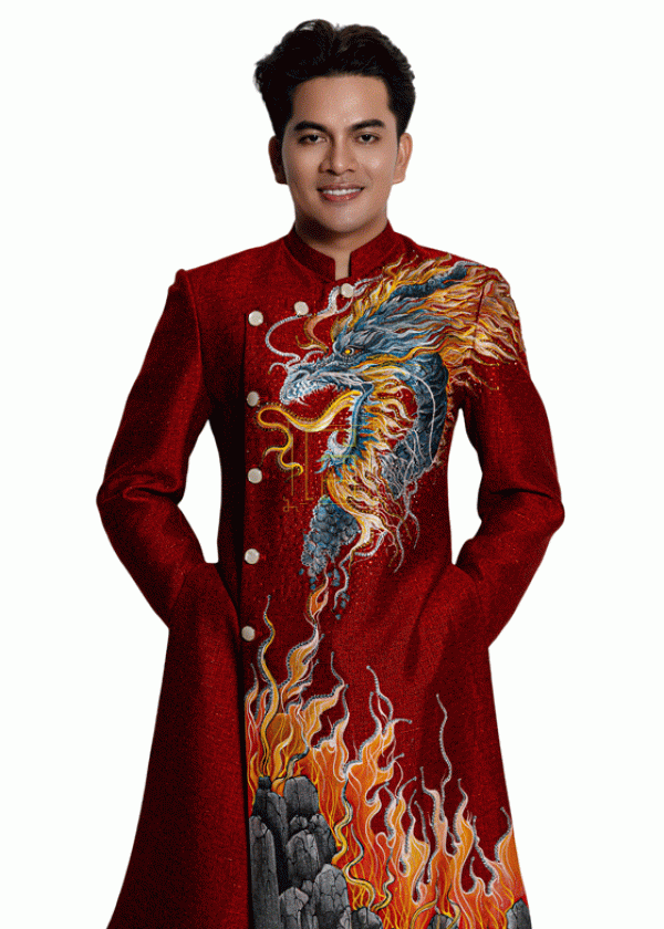 ÁO DÀI NAM M026