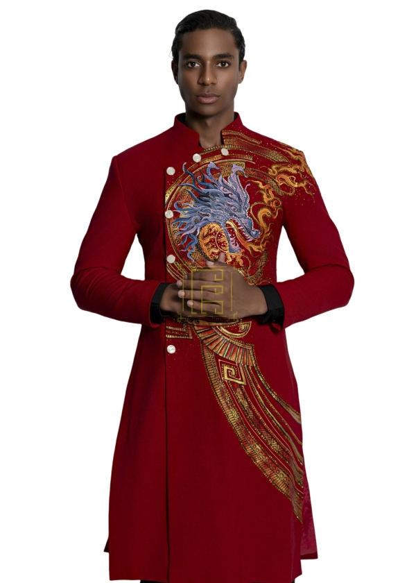 ÁO DÀI NAM M027
