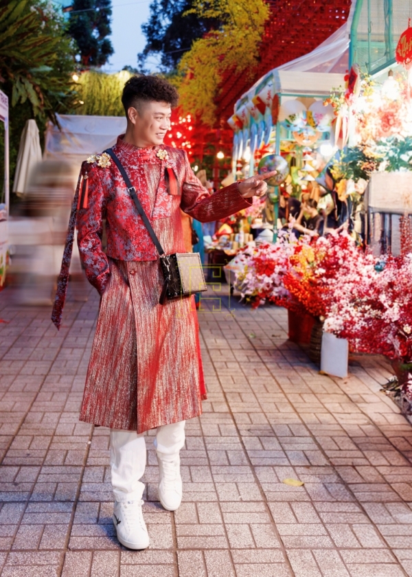 ÁO DÀI NAM 018